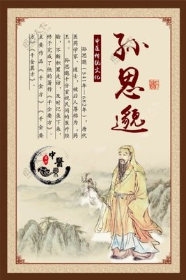 中医华佗孙思邈图片